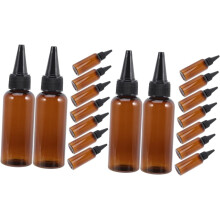 20 botellas aplicadoras para aceite capilar, dispensadores de aceite de plástico recargables para engrasar y teñir el cabello.