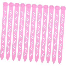 20 rulos verdes esponjosos para permanente, pinzas para rizar el cabello, herramienta de peluquería para uso en salones de belleza, colores surtidos.