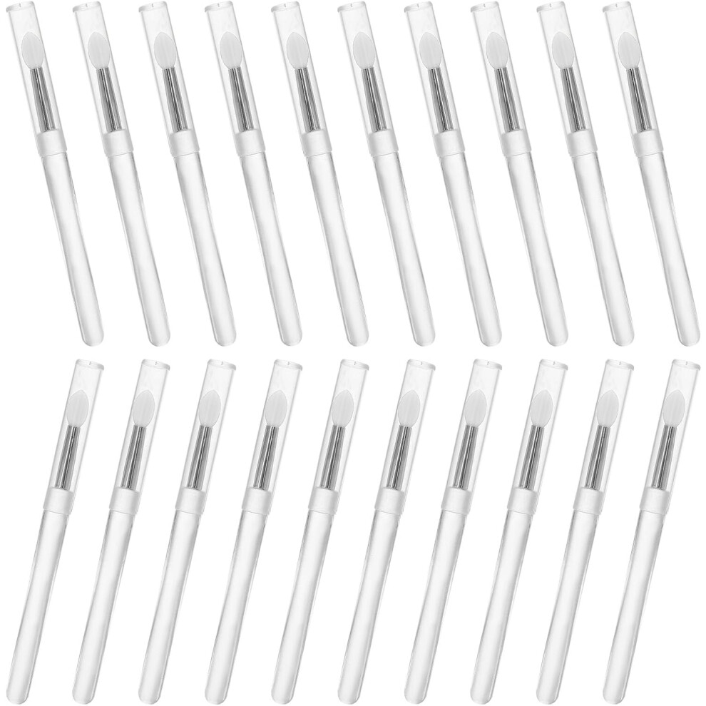 Hkhbjs 20Pcs Manicure Silicone Sticks For Nail Glitter Brushes Silicone Nail Art Applicator