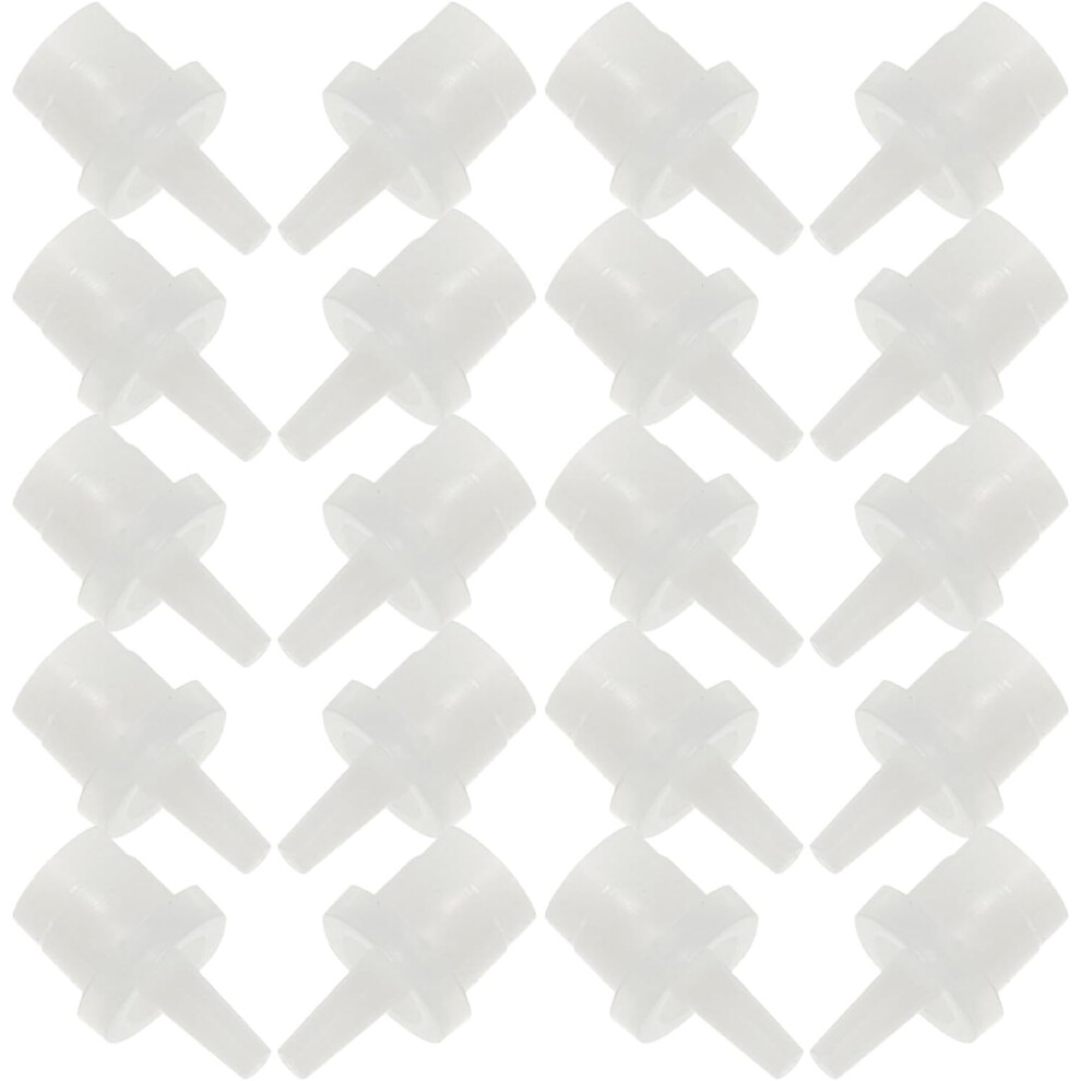 Hkhbjs 200Pcs Eyelash Glue Bottle Stopper Glue Bottle Nozzles Replacement Caps