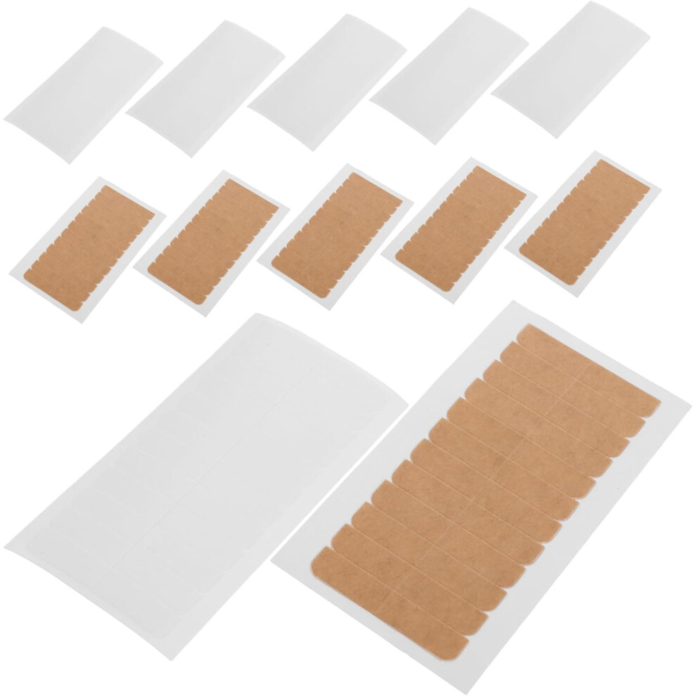 Hkhbjs 20Sheets Invisible Double-Sided Wig Adhesive Tape For Hair Extensions Strong Hold Hairpiece Tape Strips Reusable Adhesive Suitable