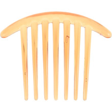 2er-Pack französischer Seitenkamm für Damen, leichtes Haaraccessoire aus Kunststoff