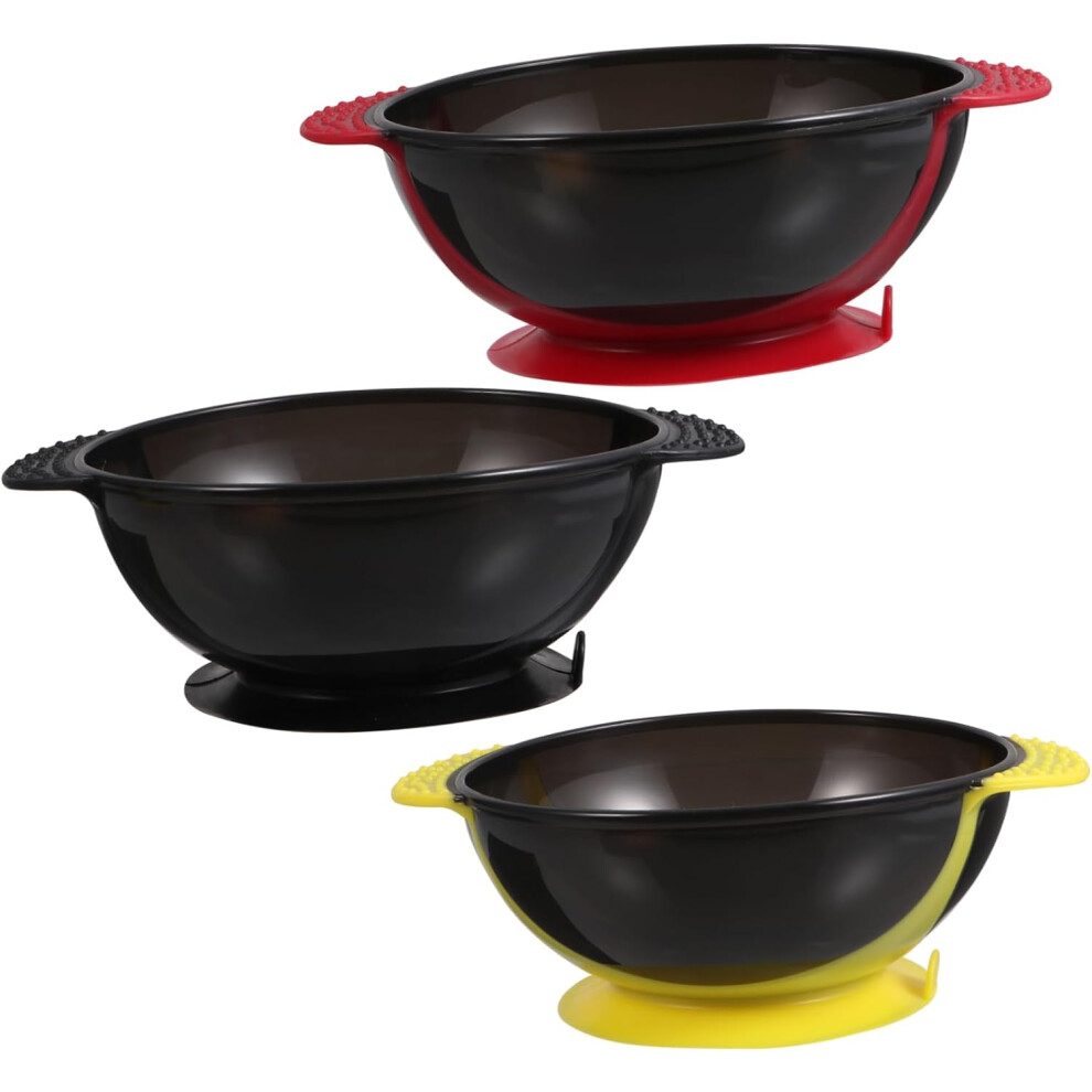 Hkhbjs 3Pcs Silicone Hair Dye Bowl Hair Coloring Bowl Dye Tool For Barbershop For Dyeing And Tint Cup