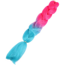 3er-Set Haarschmuck mit Farbverlauf und Zöpfen für Damen, künstliche Zöpfe, Haarschmuck für Mädchen, lockiges Accessoire