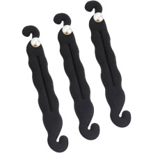 3-delige set parelmoer donut knotmaker haartools voor het gemakkelijk stylen van haarknotjes, geschikt voor vrouwen, meisjes, school en feestjes