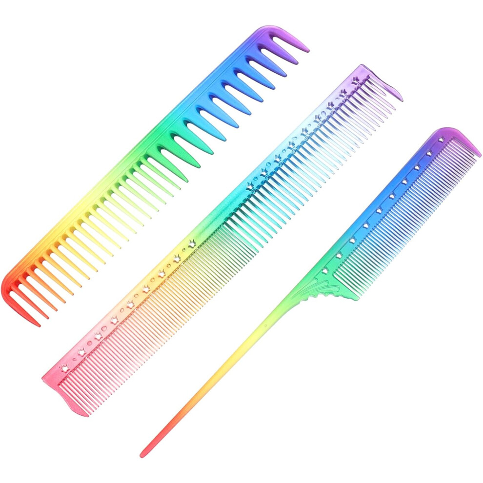 Hkhbjs Unisex 3Pcs Hair Comb Barber Comb Hair Salon For Hairdressing Styling For Salon Use