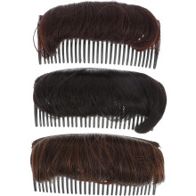 3pcs Ponytail Maker Tool Volume Inserts for Women Hair Bun Base Invisible Hair Comb