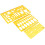 Drawing Circle Ruler Template Geometry Measuring Tool Ruler for School Office Ellipse Drafting Art Design Aid Tool 1