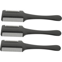 3-teiliges professionelles Rasiermesser-Set mit doppelseitigem Design zum Haareschneiden und Stylen