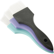 3-delige set haarverfkammen, professionele haarkleuringstools, highlightkam en stylingborstel.