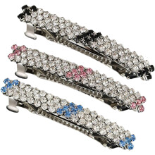 3er-Set Strass-Haarspangen für Mädchen und Frauen – elegante Haarspangen, langlebig und modisch.