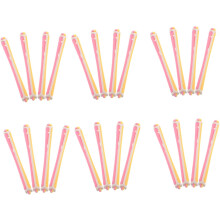 24 stuks plastic permanentkrulspelden, haarkrulspelden voor een stylingkit voor vrouwen, doe-het-zelf salongebruik.