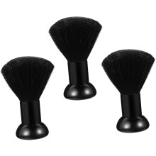 3-teiliges Set Nackenstaubbürsten für Friseursalons – Reinigungswerkzeug für präzises Styling und Staubentfernung