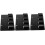 3pcs Wall Mount Hair Clipper Holder Black Cabeleiro Ferramenta 1