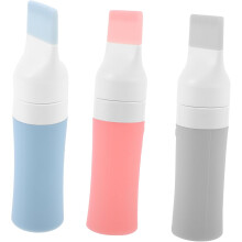 3 stuks 60 ml siliconen applicatorflesjes voor haarkleuring bij de haaraanzet, geschikt voor het aanbrengen van haarkleuring en hoofdhuidolie.