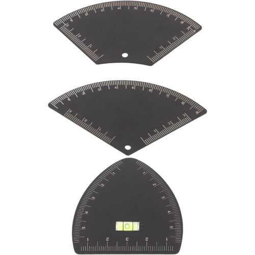 3pcs Eyebrow Locator Eyebrow Line Mark Ruler for Precise Positioning Guide Ruler Brow Tool
