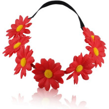 3er-Set Haarbänder mit künstlichem Gänseblümchen-Design für Damen, Haarreifen, Strand-Haarbänder, Kopftücher