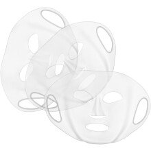 wiederverwendbare Gesichtsmasken aus Silikon (Tuchmasken) mit feuchtigkeitsspendender Wirkung für die Hautpflege-Routine