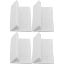 Support étanche pour rasoir manuel (lot de 4), blanc, organisateur pour rasoir électrique