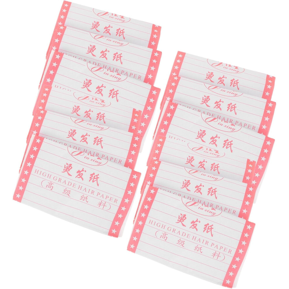 Hkhbjs 30 Sheets Cold Paper Perm Sheets For Hairdressing Salon Disposable Thin Perm Papers