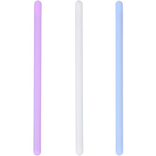 3 bacchette in silicone per mescolare, leggere, ideali per preparare maschere viso fai da te e multiuso.