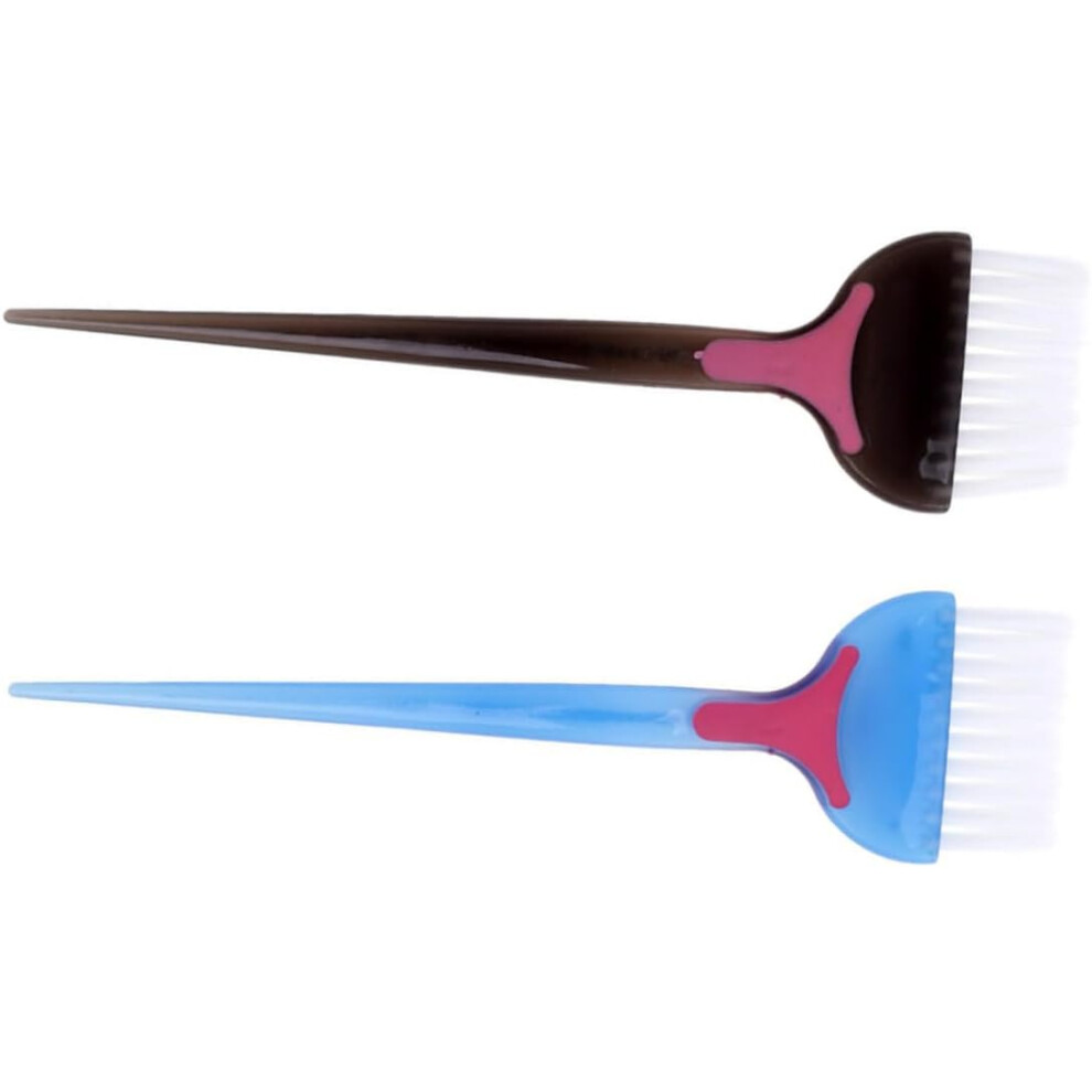 Hkhbjs Blue 4Pcs Hair Dye Comb Bristles For Salon Use For Hair Dye And Oil Treatment Hairdressing Tool Detangling Random Color