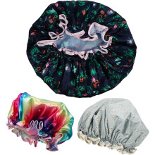 3er-Pack Duschhauben, wiederverwendbare Haarschutzhauben, atmungsaktiv und leicht