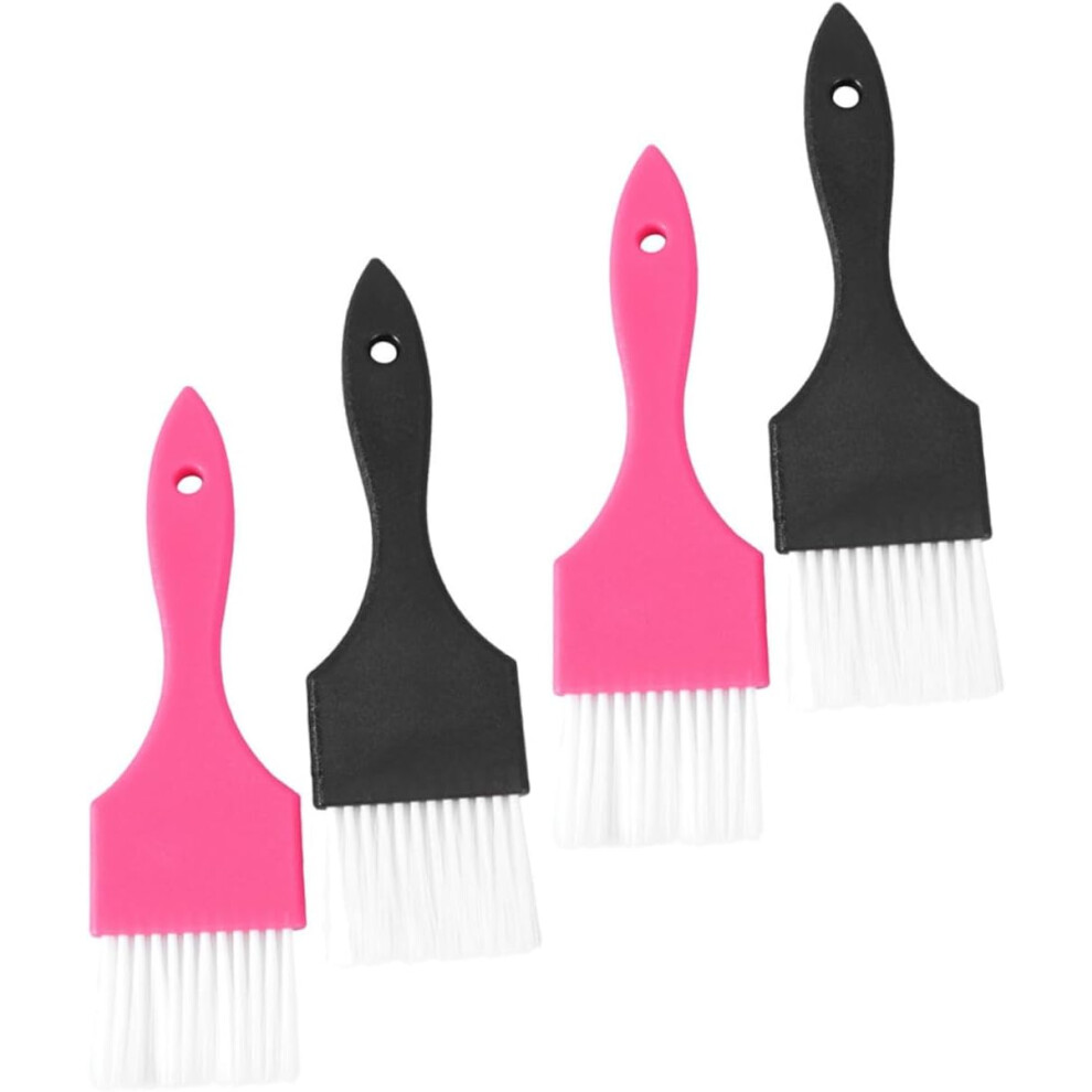 Hkhbjs 4Pcs Hair Dye Comb Professional Soft Bristle Hairdressing Dyeing Supplies For Salon Household Styling Use