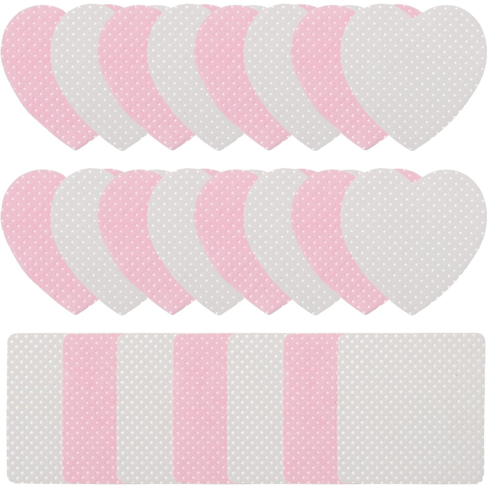 Hkhbjs Eyelash Extension Cleaning Sheets Disposable Heart Shaped Wipes For Eyelash Glue Removal Cotton Pads