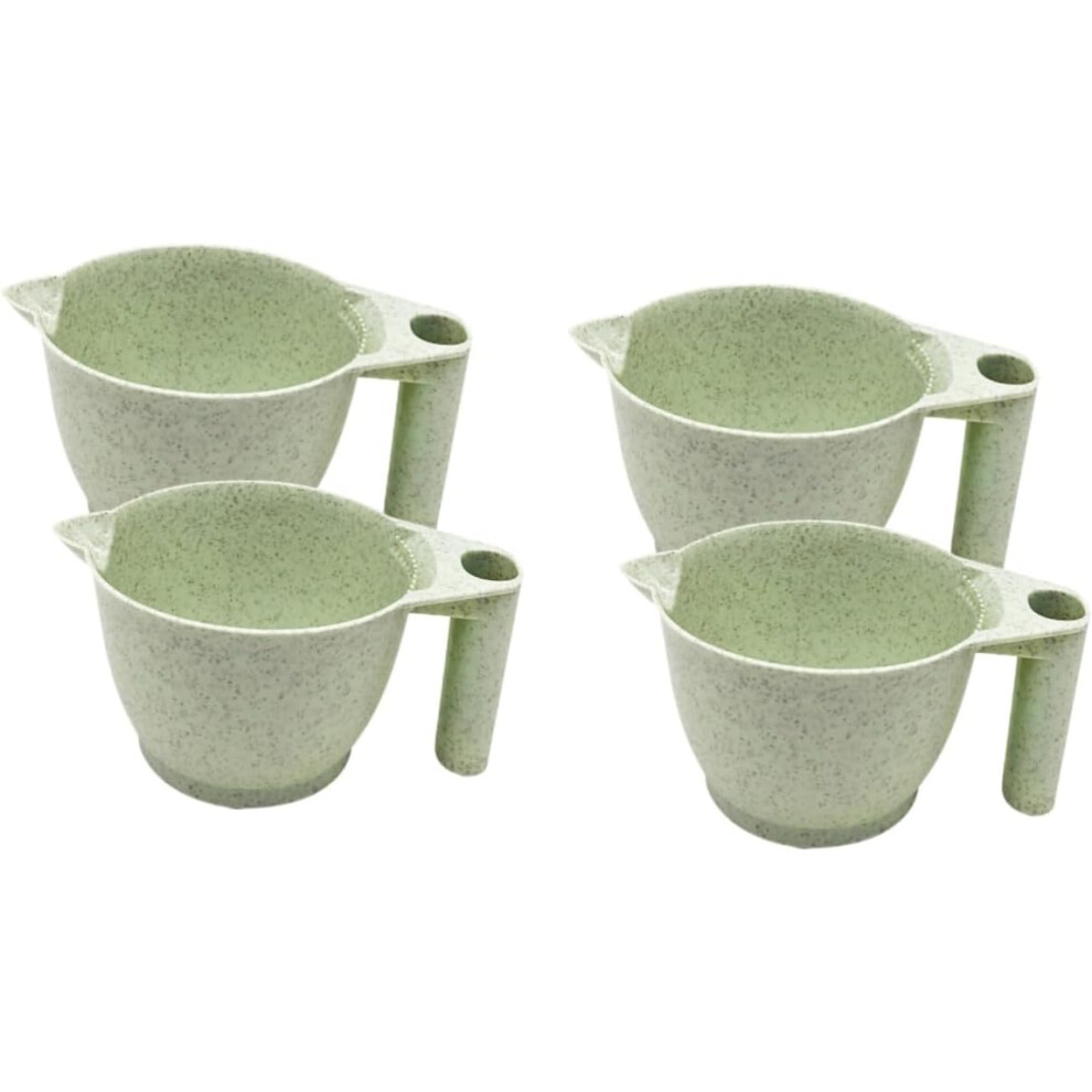 Hkhbjs 4Pcs Hair Mixing Bowls Professional Tint Mixing Bowls For Hair Dye Tools And Accessories