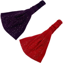 Atmungsaktives, bequemes Strass-Haarband-Set für Damen