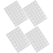 4 Blatt Pickelpflaster fürs Gesicht, Hydrokolloid-Akne-absorbierende Aufkleber, tragbar, gegen Hautanhängsel