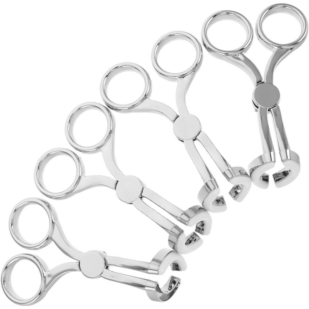 Hkhbjs Silver 4Pcs Contact Lens Applicator Tool Set Portable Invisible Lens Insertion And Removal Stick Kit For Travel And Daily Use