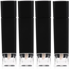 Plastic lipglossbuisjes, 4 stuks, navulbare lege verpakkingen van 5 gram met deksel, ideaal voor doe-het-zelfprojecten voor vrouwen.
