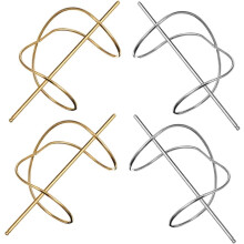 4er-Set Haarnadeln aus Metall für Hochsteckfrisuren, Vintage-Haaraccessoires, Haarknotenhalter, Styling-Events
