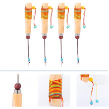 Ensemble professionnel d'aiguilles à thé, outil coupe-briques de thé en acier inoxydable, 4 pièces, pour retirer et casser les feuilles.