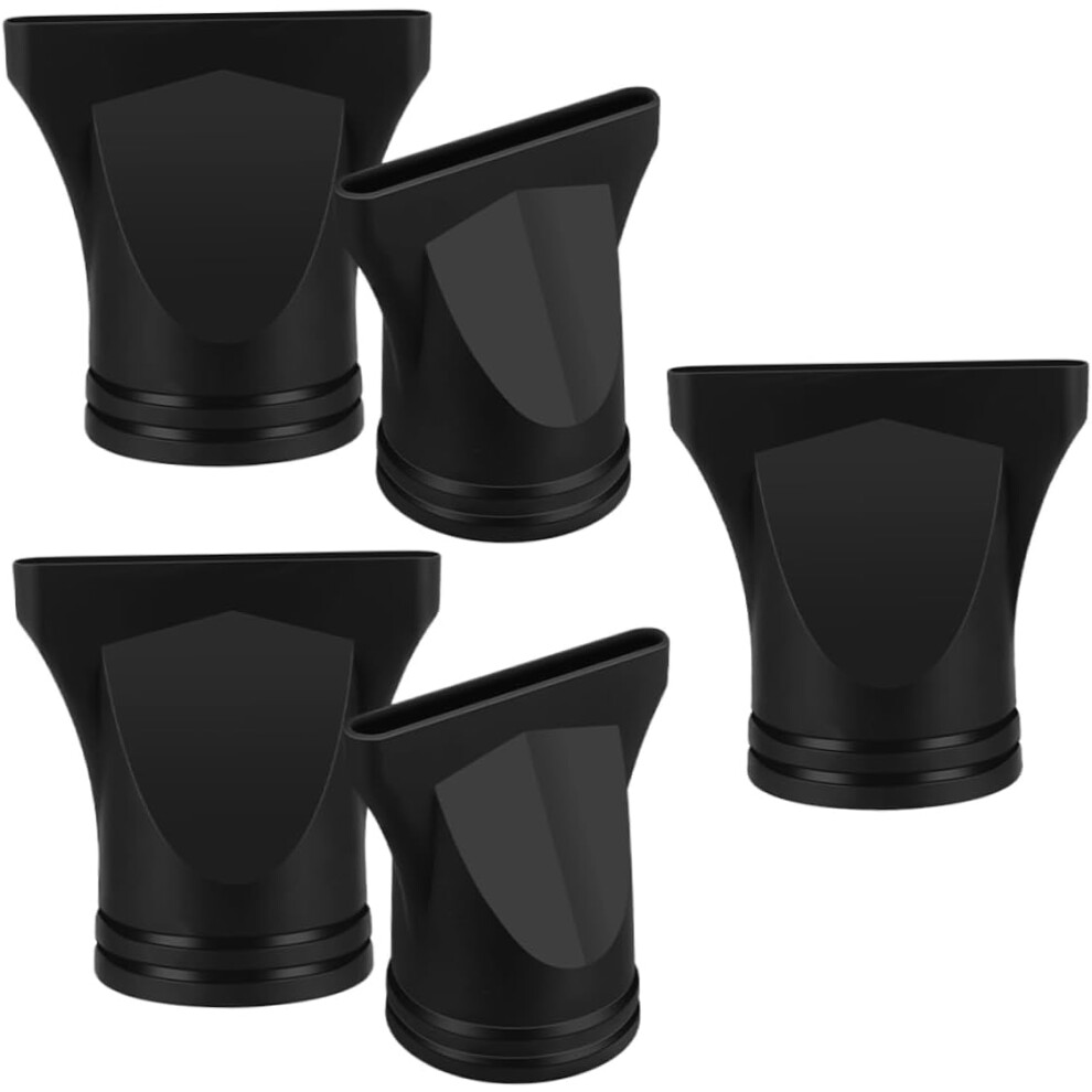 Hkhbjs 5Pcs Hair Dryer Accessories Kit Plastic Nozzles Diffuser Attachment For Hair Dryer Concentrator Nozzle Salon Quality