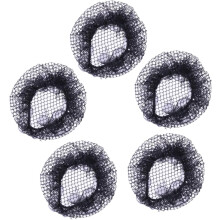 5 Stück Ballett-Haarknotennetze mit Spitzenrand, großmaschig, wiederverwendbar, für Tänzerinnen und Tänzer (Ballett, Eiskunstlauf, Gymnastik).