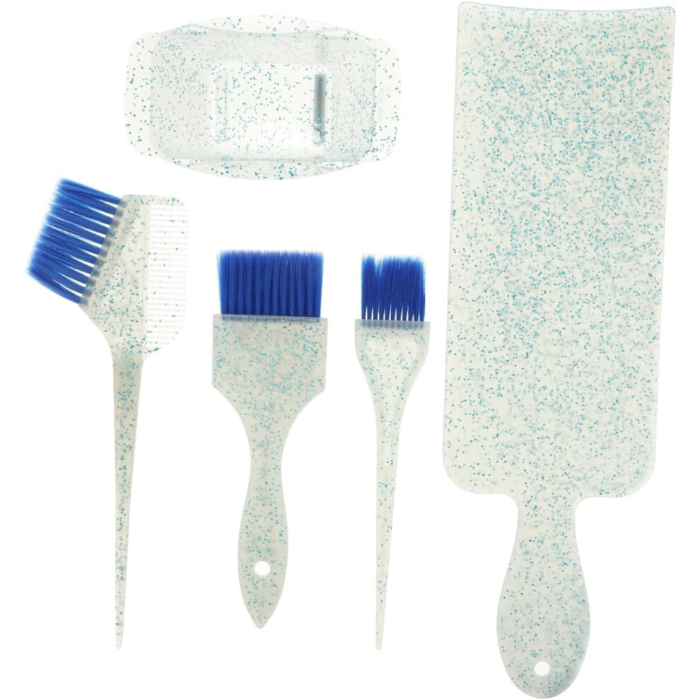 Hkhbjs 5Pcs Hair Dyeing Tint Brushes And Bowls For Professional Salon And Use Essential Hair Coloring Tools For Application And Treatment
