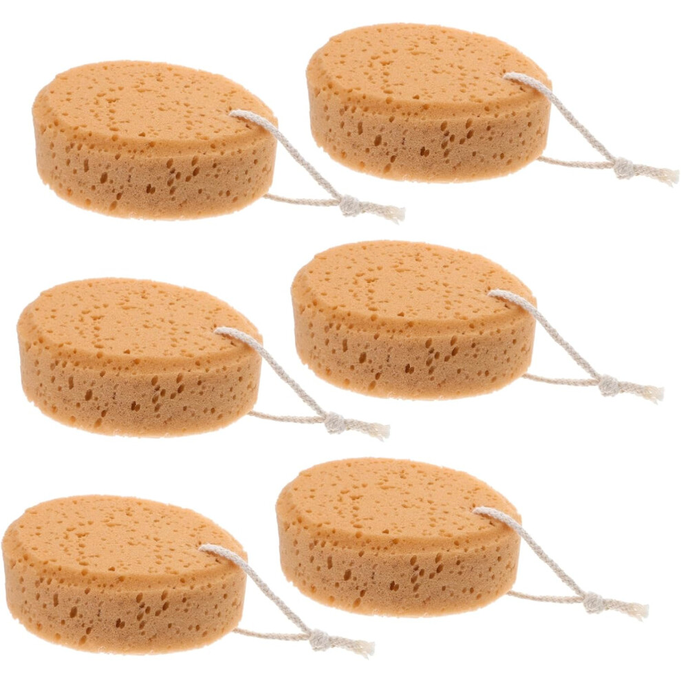 Hkhbjs 6Pcs Ultra-Soft Bath Sponge Honeycomb Structure Exfoliating Shower Loofahs For Women Men Body Scrubber Bathing