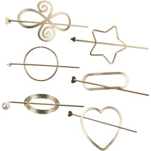 6 Vintage-Haarstäbe, Haarnadeln, Schalnadeln, Dutthalter – elegante Haaraccessoires für Damen