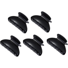 5 Stück Kunststoff-Haarspangen, einfache Haarklammern für Damen und Mädchen, modische Haaraccessoires