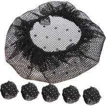6pcs Hair Net for Bun Women's Hair Accessories Elastic Mesh for Buns and