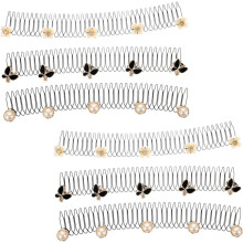 6er-Pack Haarkämme für Damen, Haarstyling-Kämme, Accessoires für Mädchen, modische Haarspangen, Haarklammern, Haarhalter