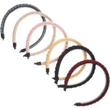 geflochtene Perückenstirnbänder für Damen, rutschfest, ideal zum Gesichtwaschen und als Haaraccessoire