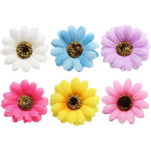 6-teiliges Set böhmischer Haarnadeln mit Sonnenblumenmotiven, verschiedene stylische Haaraccessoires für Reisen und den Alltag