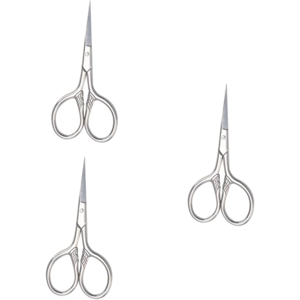 Hkhbjs 6Pcs Men Nose Hair Scissors For Precise Trimming For Home Repair Tasks These Nose Hair Scissors Feature Fine Pointed Blades