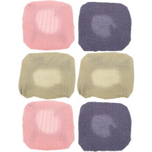 6 Stück Peeling-Waschlappen-Ersatzpads für Rückenbürsten, waschbare Körperreinigungshandschuhe