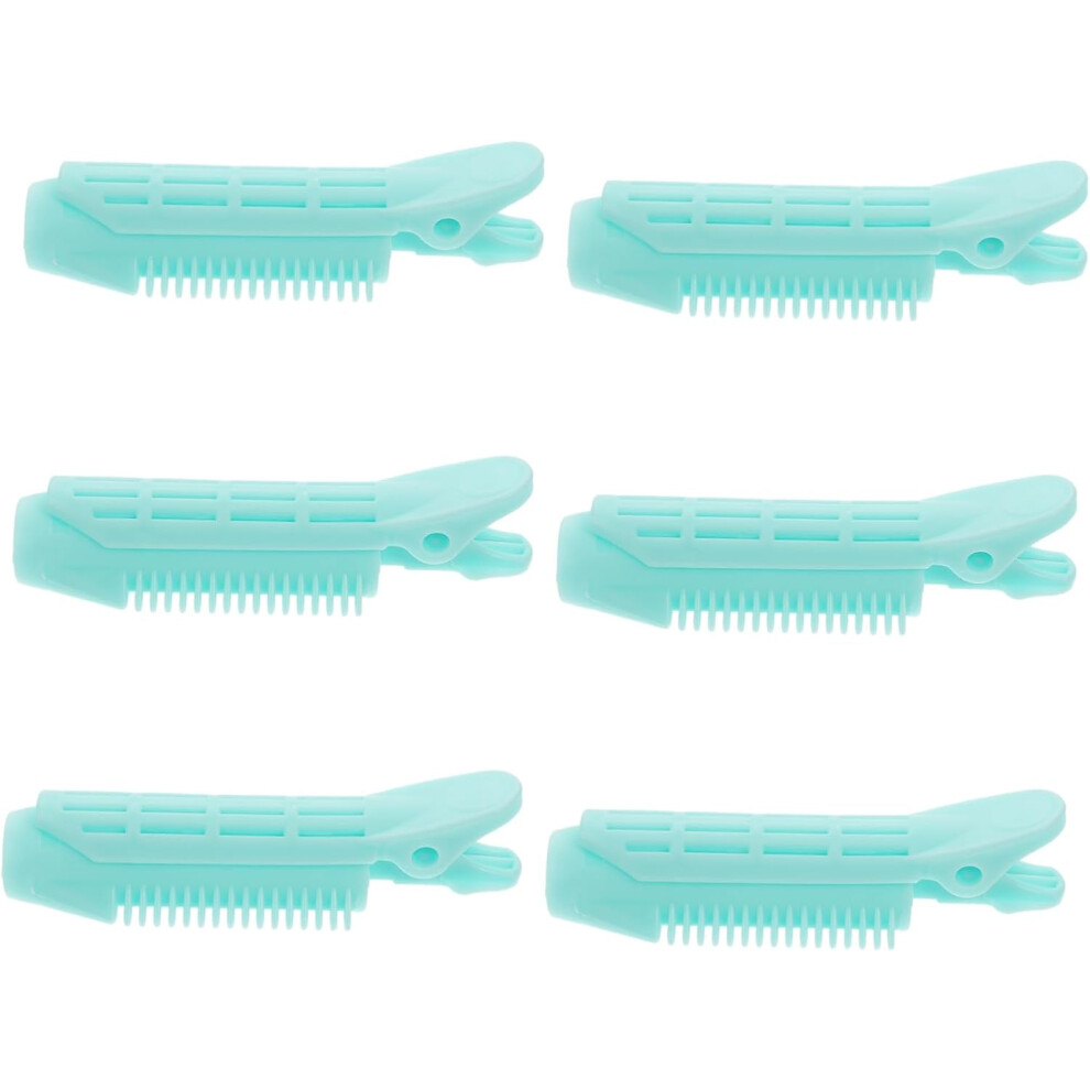 Hkhbjs 6Pcs Curling Iron Shaper Volumizing Root Clip Self Grip Clips Hair Styling Roller For Hair Volume For Roots