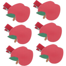 6 Haarspangen, kleine, lustige Haarstyling-Clips, leicht und bequem für Damen, vielseitige Frucht-Haarspangen für Alltag und Weihnachtsfeier
